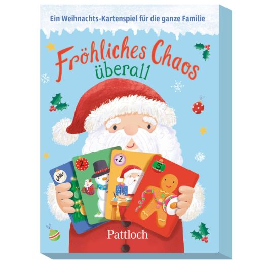 Weihnachts-Kartenspiel FRÖHLICHES CHAOS ÜBERALL